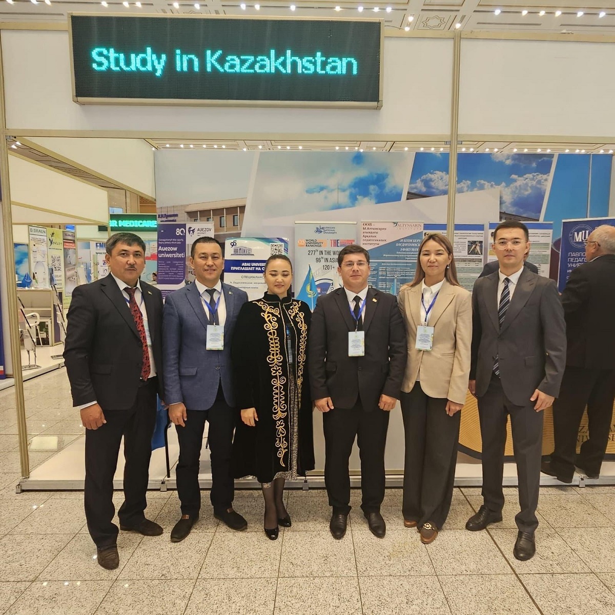 Altynsarin institute Түркіменстанда өткен халықаралық көрмеге қатысты