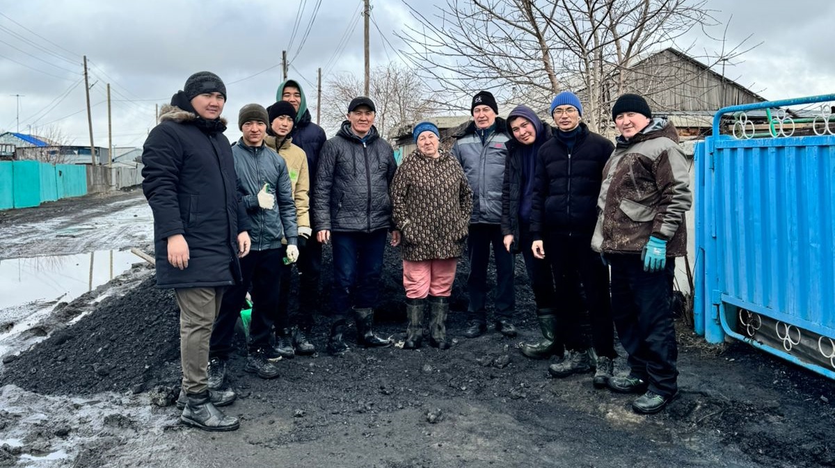 Қар суының қауіпін сейілтуге Altynsarin institute көмек беруде